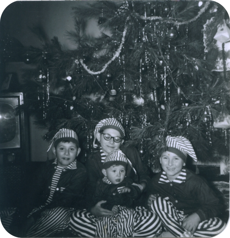 Sheer Family Christmas 1957